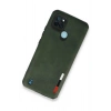 Realme C25Y Kılıf Loop Deri Silikon - Yeşil