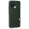 Realme C25Y Kılıf Loop Deri Silikon - Yeşil