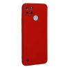 Realme C25Y Kılıf Nano içi Kadife Silikon - Kırmızı