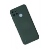 Realme C25Y Kılıf Nano içi Kadife Silikon - Koyu Yeşil
