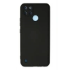 Realme C25Y Kılıf Nano içi Kadife Silikon - Siyah