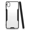 Samsung Galaxy A01 Core Kılıf Platin Silikon - Siyah