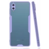 Samsung Galaxy A02 Kılıf Platin Silikon - Lila