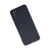 Samsung Galaxy A02S Kılıf Nano içi Kadife Silikon - Lacivert