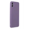 Samsung Galaxy A05 Kılıf First Silikon - Lila