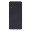 Samsung Galaxy A12 Kılıf Nano içi Kadife Silikon - Lacivert