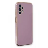 Samsung Galaxy A13 4G Kılıf Volet Silikon - Mor