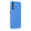 Samsung Galaxy A24 4G Kılıf First Silikon - Mavi
