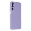 Samsung Galaxy M15 Kılıf First Silikon - Lila