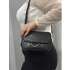 Siyah cilt mossi çanta