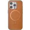 Venco iPhone 15 Pro Puskas Magsafe Kapak - Açık Kahve