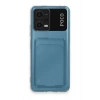 Xiaomi Poco X5 5G Kılıf Kart Şeffaf Silikon - Şeffaf