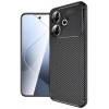 Xiaomi Redmi 13 4G Kılıf Auto Focus Karbon Kapak - Siyah