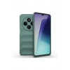 Xiaomi Redmi 14C Kılıf Optimum Silikon - Koyu Yeşil