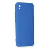 Xiaomi Redmi 9A Kılıf Nano içi Kadife Silikon - Mavi