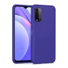 Xiaomi Redmi 9T Kılıf Nano içi Kadife Silikon - Mor