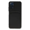 Xiaomi Redmi Note 11 Kılıf Kelvin Kartvizitli Silikon - Siyah