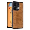 Xiaomi Redmi Note 13 4G Kılıf Aras Deri Kapak - Taba