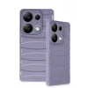 Xiaomi Redmi Note 13 Pro 4G Kılıf Bibercas Silikon Kapak - Lila
