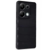 Xiaomi Redmi Note 13 Pro 4G Kılıf Bibercas Silikon Kapak - Siyah