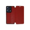 Xiaomi Redmi Note 13 Pro 4G Kılıf Flip Cover - Kırmızı
