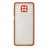 Xiaomi Redmi Note 9 Pro Kılıf Montreal Silikon Kapak - Kırmızı