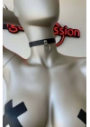 Şık Ve Tarz Deri Choker