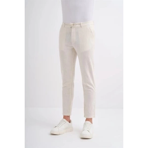 0008 İp Bağlamalı Jogger Erkek Pantolon Bej