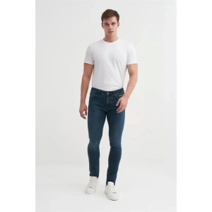 0772 Harden Slim Fit Dar Paça Erkek Kot Pantolon Lacivert