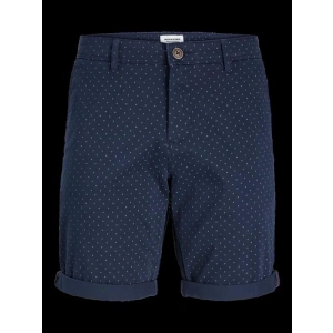 12261618 Puantiye Desenli Büyük Beden Kumaş Short