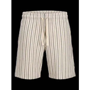 12275412 Beli Lastikli Keten Erkek Short Mavi