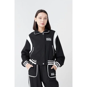 24K51308  Renk Detaylı Spor Ceket