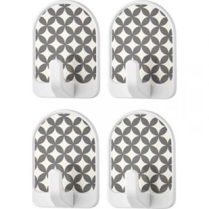 4 Parça Büyük Kubbe Yapışkan Askı