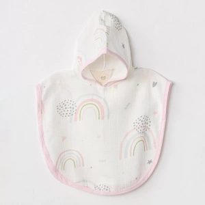 Ac24666 Müslin Have A Nice Day Bebek Panço Pink White