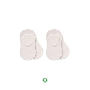 Bistyle 2li Penye Babet Silikonlu Basic Çorap 30104 Ekru Ekru