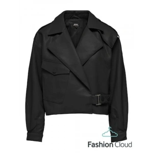 Cep Ve Kemer Detalı Soft Deri Ceket