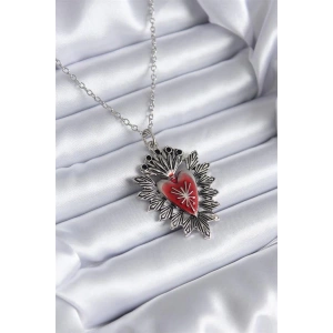 Gümüş Renk Paşabahçe Aksesuar Model Kadın Kolye