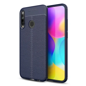 Huawei P40 Lite E Kılıf Auto Focus Kapak - Lacivert