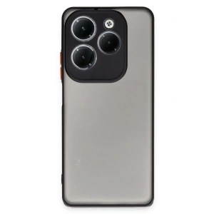 İnfinix Hot 40 Pro Kılıf Montreal Silikon Kapak - Siyah