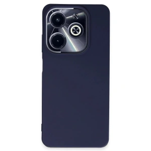 İnfinix Hot 40i Kılıf First Silikon - Lacivert