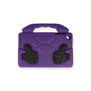 iPad 5 Air 9.7 Kılıf Like Stantlı Tablet Silikon - Mor