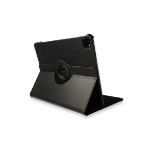iPad Pro 12.9 (2021) Kılıf 360 Tablet Deri Kılıf - Siyah