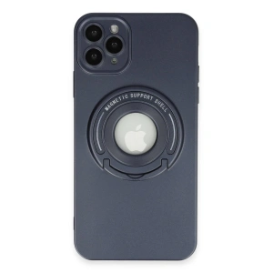iPhone 11 Pro Max Kılıf Lukka Magneticsafe Kapak - Lacivert