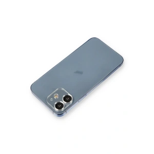 iPhone 12 Mini Metal Kamera Lens Koruma Cam - Gümüş