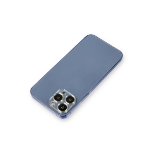 iPhone 12 Pro Max Metal Kamera Lens Koruma Cam - Açık Yeşil