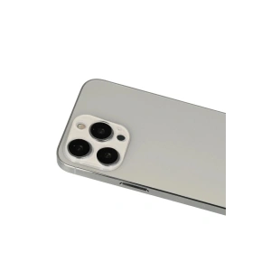 iPhone 12 Pro Max Rainbow Kamera Lens Koruma Cam - Beyaz