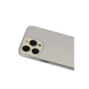 iPhone 12 Pro Max Rainbow Kamera Lens Koruma Cam - Gold