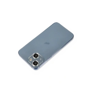 iPhone 13 Mini Metal Kamera Lens Koruma Cam - Gümüş