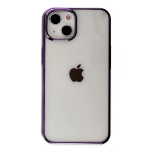 iPhone 14 Kılıf Element Silikon - Mor