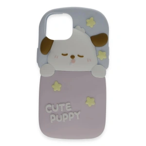 iPhone 15 Pro Max Kılıf Poky Karakter Silikon Kapak - Desen 9